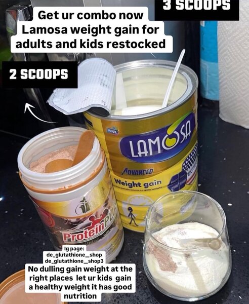 Lamosa weight gain powder