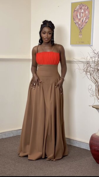 Robe confectionnée