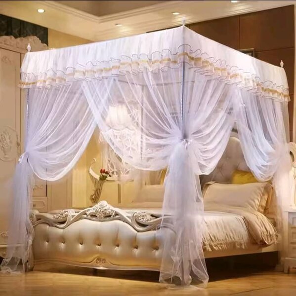 Moustiquaire de lit en dentelle élégante
