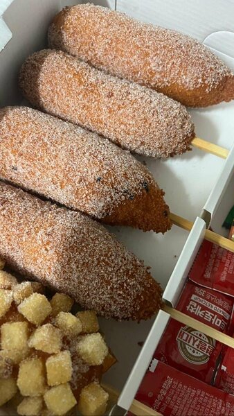 Corn Dogs Croustillants