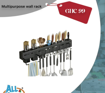 Multipurpose wall rack