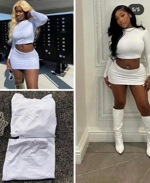 Skirts and top