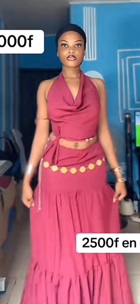 Robe longue bohème chic