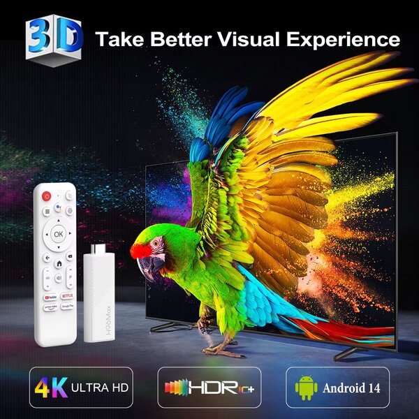 H96 Max TV Stick 4K Android