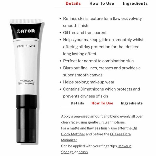 Face primer