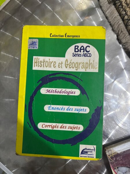 Livre BAC Histoire Géographie