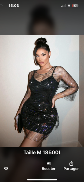 Robe de Soirée Pailletée