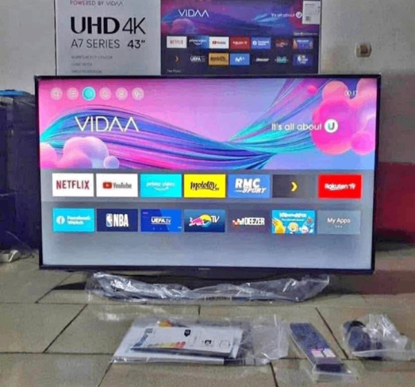 Smart TV UHD 4K 43" Vidaa