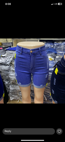 Jeans shorts for ladies