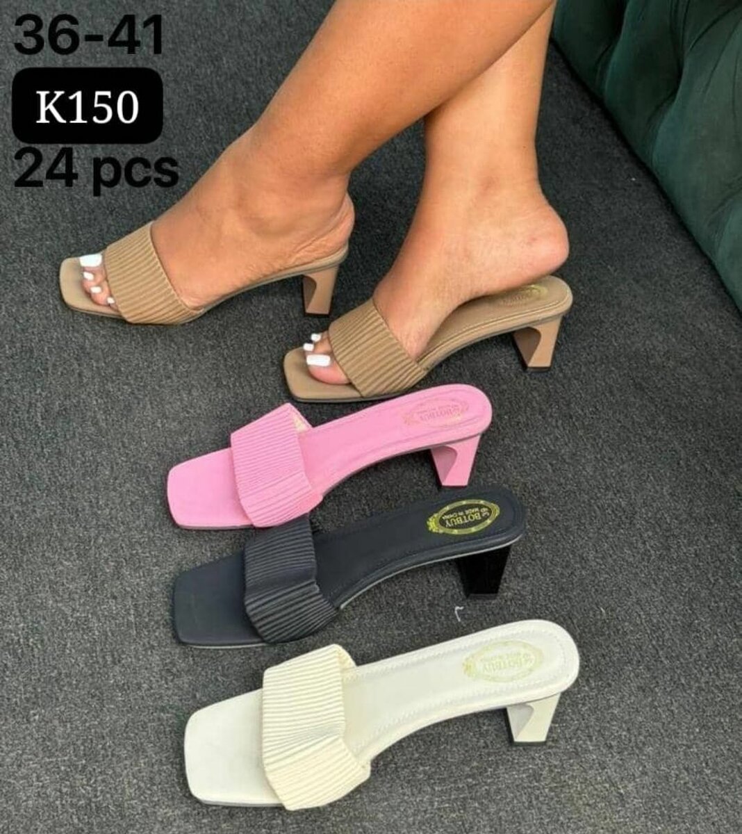 Heeled sandle