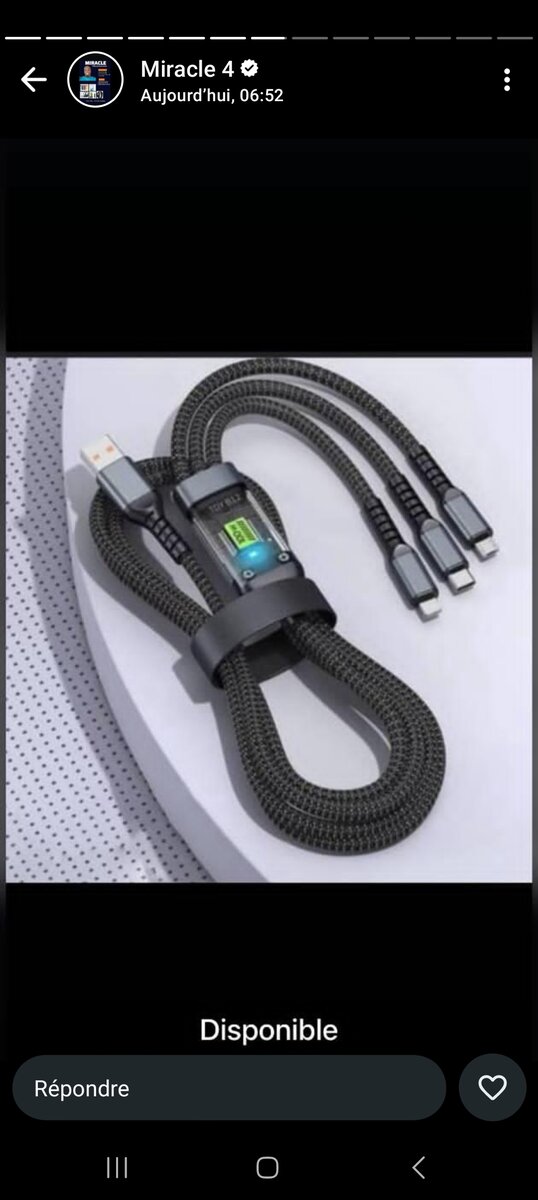 Câble de Chargement Multi USB