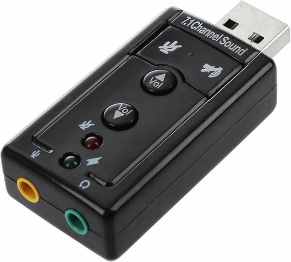 Adaptateur audio stéréo USB