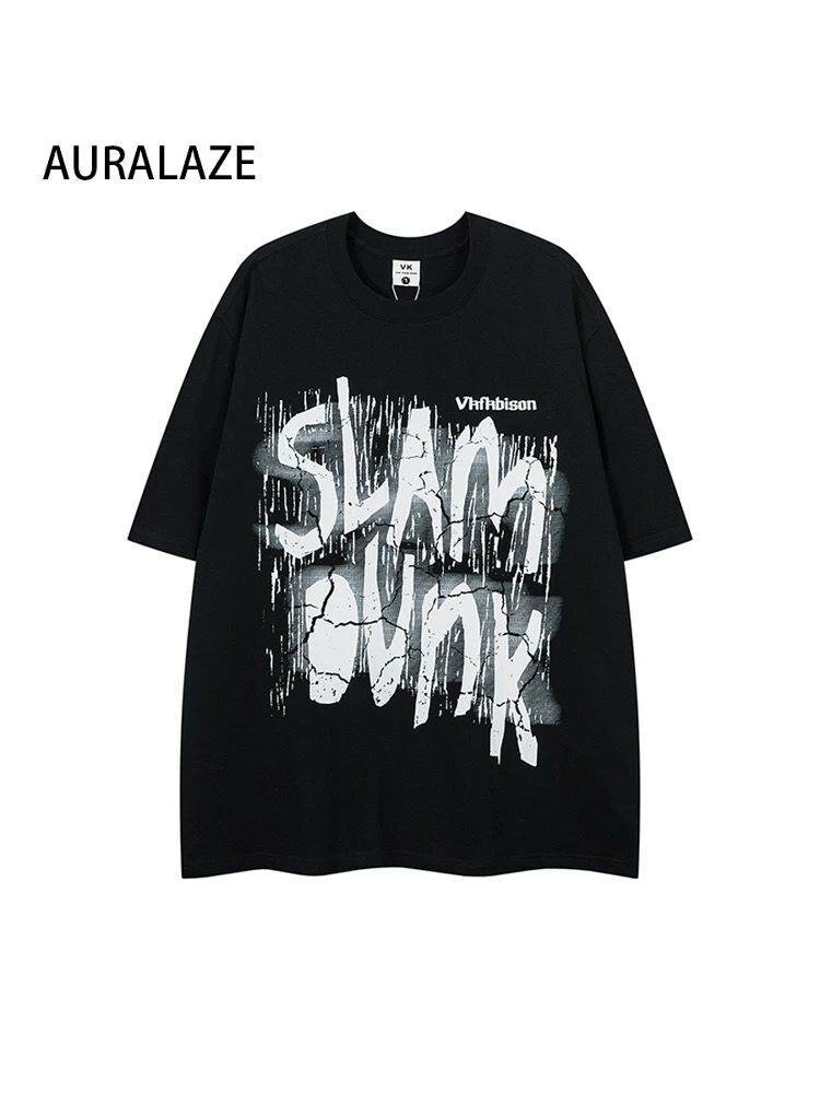 T-shirt graphique noir unisexe