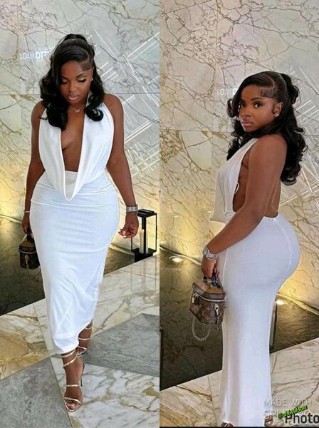 White Dinner wear
