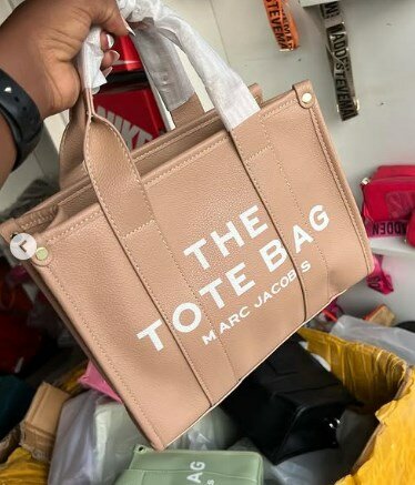 Medium bag beige