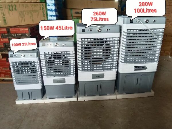 Air Coolers fan Are available in sizes.