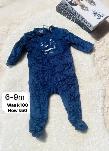 Romper bleu