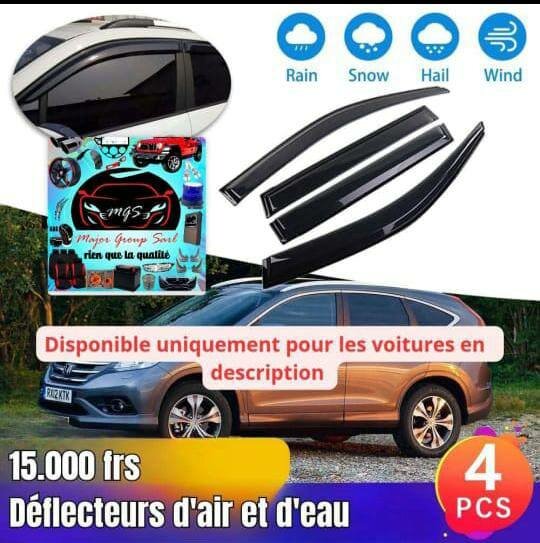 Déflecteurs d'air et d'eau