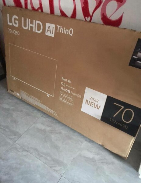 Smart LG 75inc