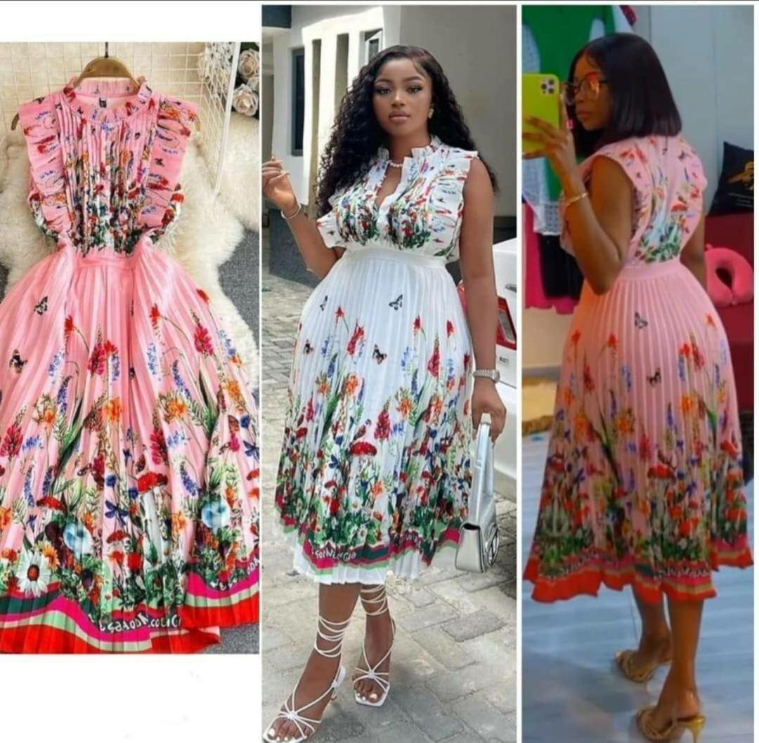 Ladies straight dress available