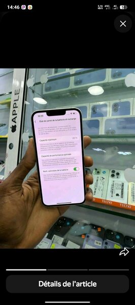 iPhone 13 Blanc 128GB Débloqué