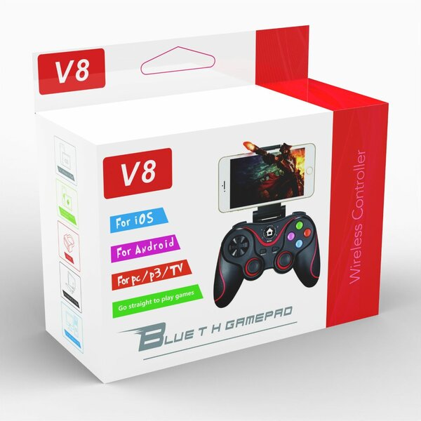 Wireless phone game pad