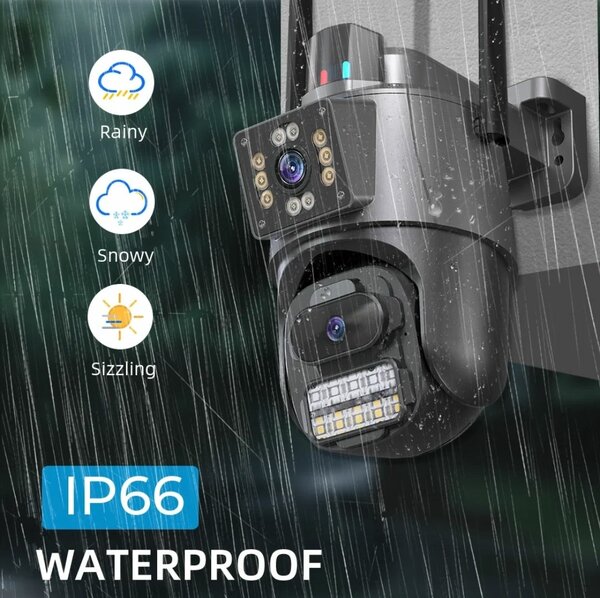 Besder 8mp Dual lens Ptz camera