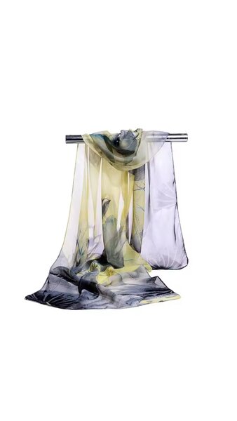 Floral Print Scarf
