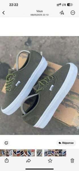 Sneakers casual en toile
