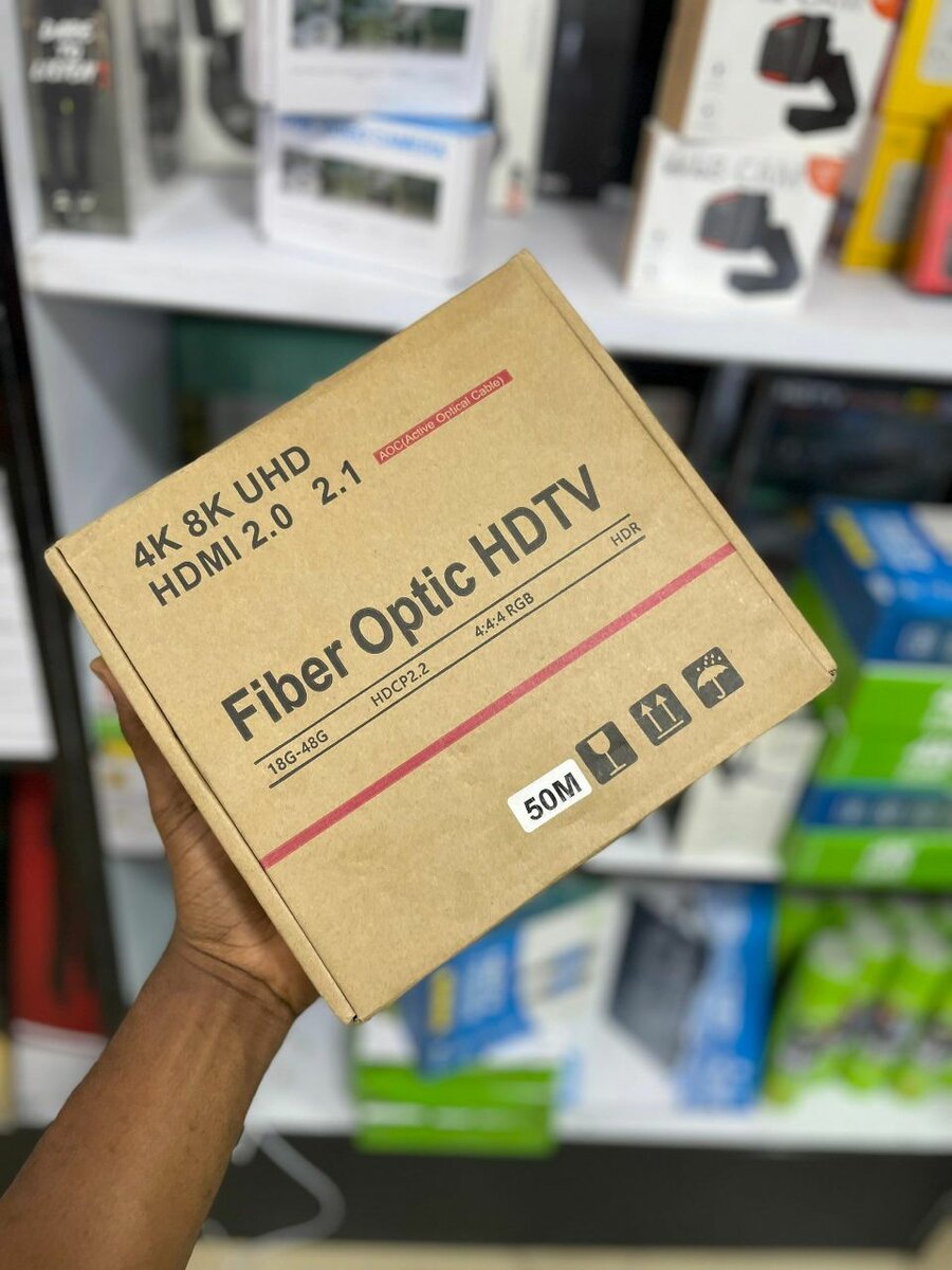4K/8K UHD Fiber Optical HDMI Cable (50m)