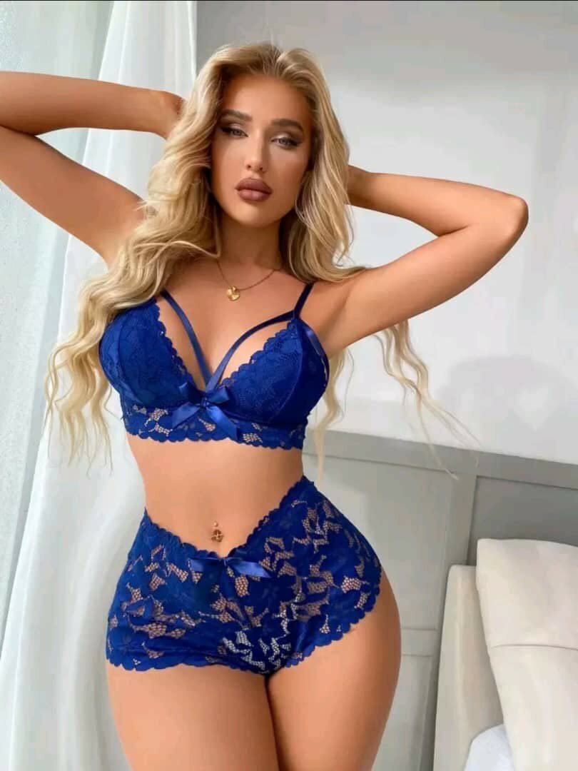Ensemble lingerie dentelle sexy