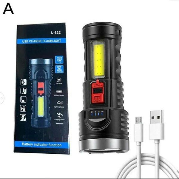 Lampe de poche L-822-6 LED ave