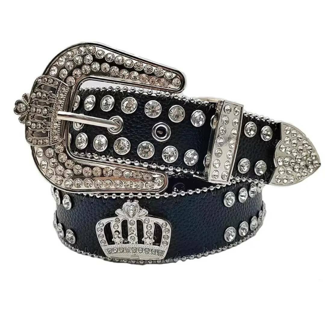 Ceinture strass en cristal tendance
