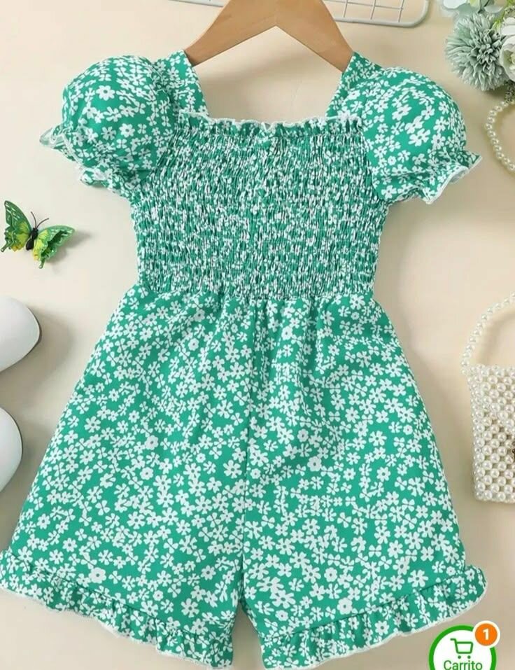 Tenues d'été pour filles fleuries