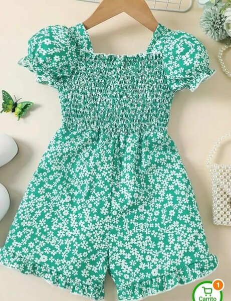 Tenues d'été pour filles fleuries