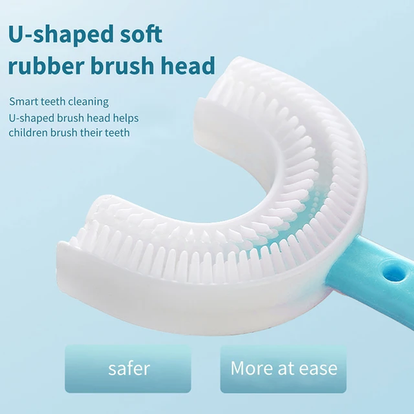 Silicone children's toothbrushes ( 3 pieces)