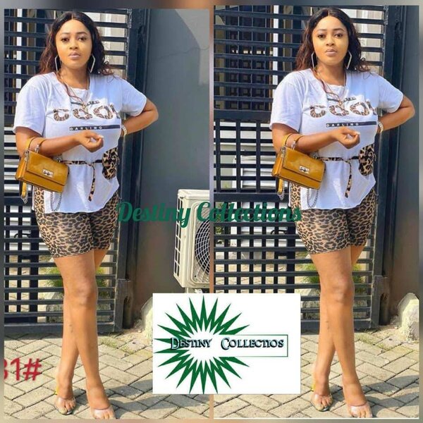 Top and shorts for ladies