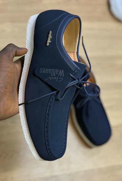 Chaussures mocassins en daim pour homme