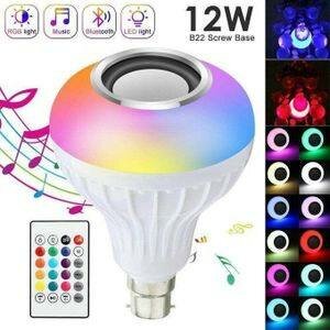 Ampoule LED Bluetooth Musicale