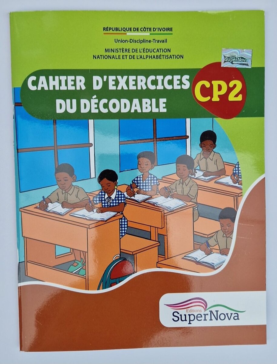 Cahier d'exercices CP2