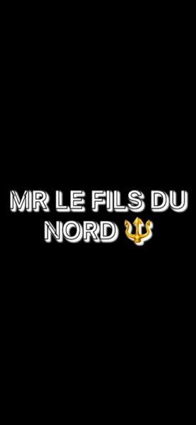 Mr Le Fils Du Nord🛍️🛒
