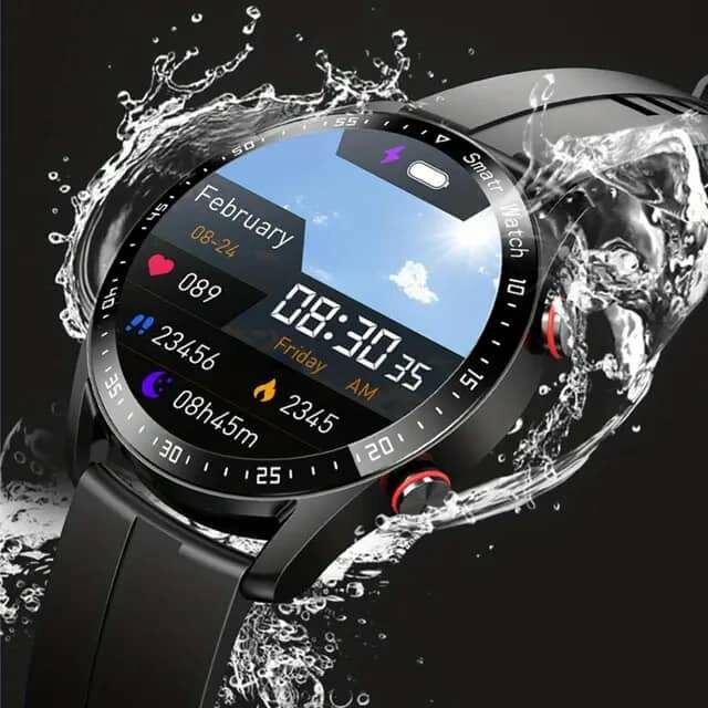 Montre intelligente connectée 2 bracelets