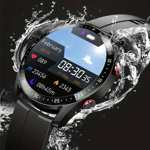 Montre intelligente connectée 2 bracelets