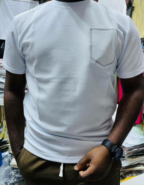 Round neck Tee's