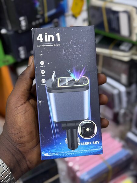 Chargeur Voiture 4 en 1 USB Type-C