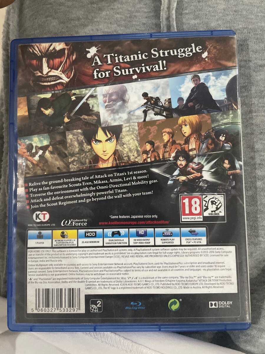 Attack on titans 1