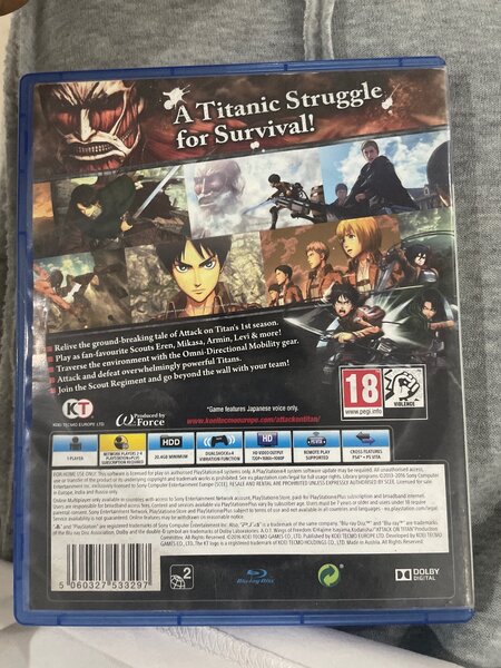 Attack on titans 1