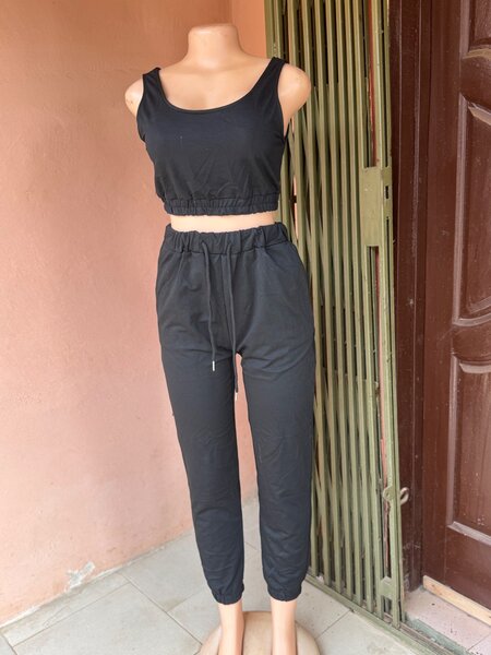 Black Trouser and top