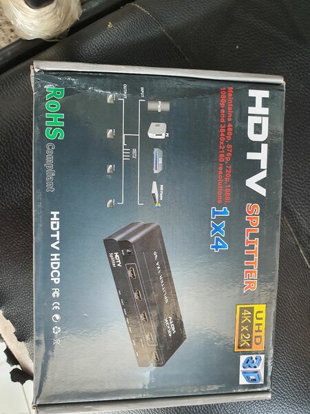 SPLITEUR 4 PORTS 4K