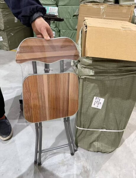 Chaise pliante compacte bois